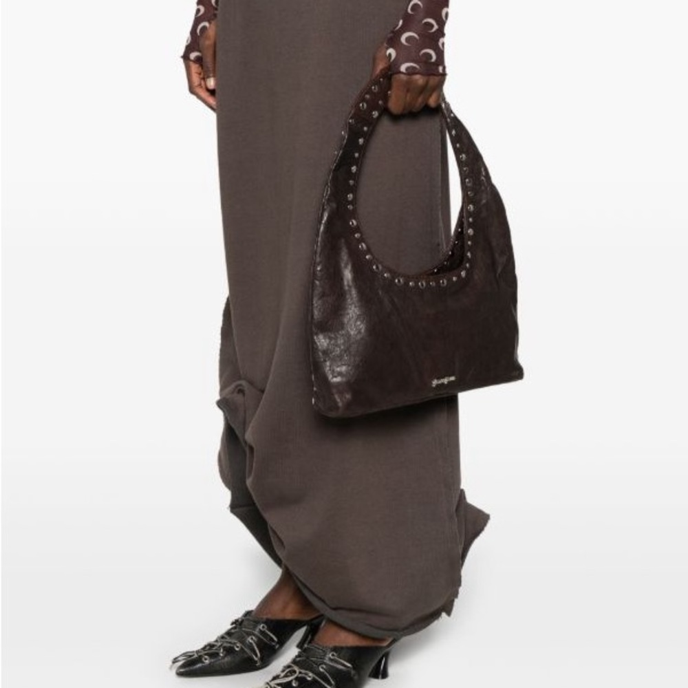 Gimaguas Franca Bag Arrugado - Brown Lamb Leather